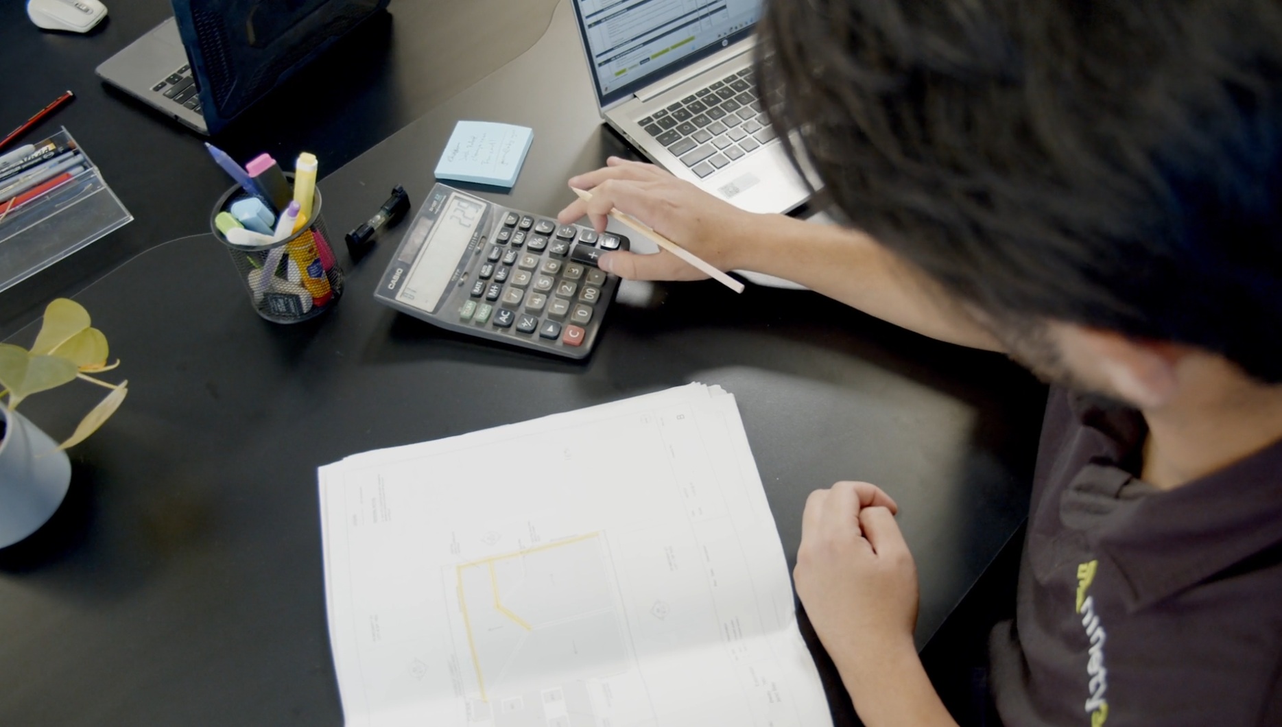 Calculator with Plans
